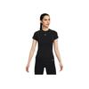 Женская тренировочная футболка Dri-Fit Quick-Dry однотонная с логотипом, дышащая сетка, топы, черная, белая FV7843010