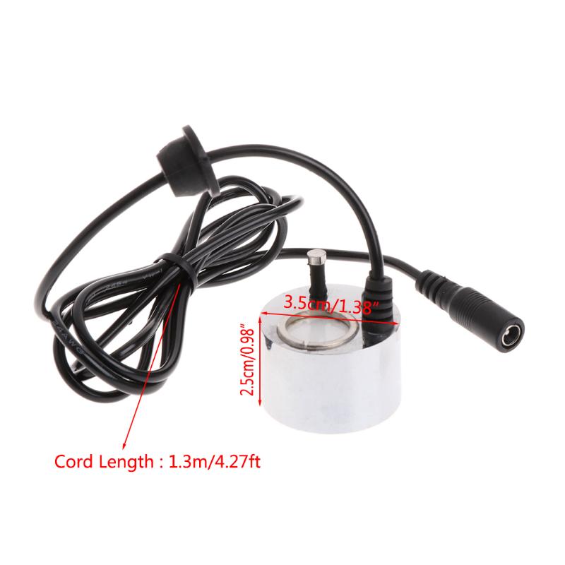 Производитель ультразвуковой водяной пруд фонтан туманообразователь светодиодный красный свет для постоянного тока 24 В увлажнитель воздуха для камней рыбы для декора аквариума