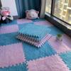 20Pcs Plush Children's Mat EVA Foam Puzzles Baby Play Mat Children's Rugs for Room Warm Baby Toys Interlocking Rugs Carpet