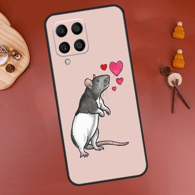 Mouse Rat Case For Samsung Galaxy M32 M12 M52 M21 M31 M15 M55 M56 M36 M16 M06 M13 M33 M53 M14 M34 M54