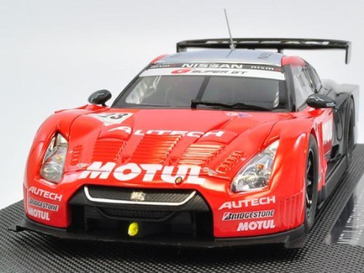 MMP EBRRO Scale SUPER GT500 MOTUL AUTECH Okayama Test 2011 Finished Model 1/43 GT-R