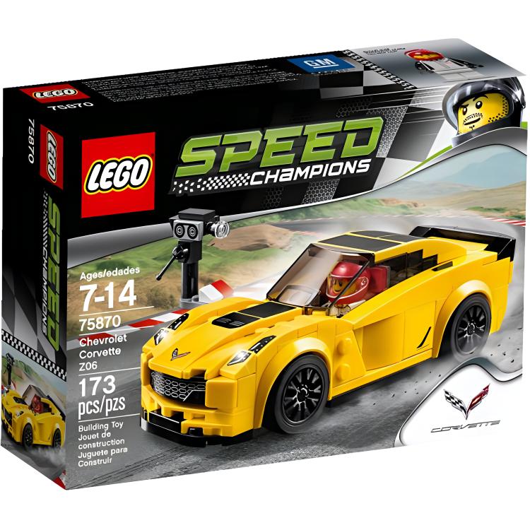 LEGO Chevrolet Corvette Z06 Plastic Building Blocks 0 300pcs 75870