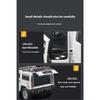 1/18 Scale Hummer H2 Alloy Off Road Car Diecast Metal Model Sound and Light Children Toy Collection of Hobby Decorative Fine Ornaments