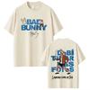 Rapper Bad Bunny Tour 2026 Debi Tirar Mas Fotos DTMF Merch TShirts Unisexs Fashion Hip Hop Pop Music Short Sleeve Streetwear