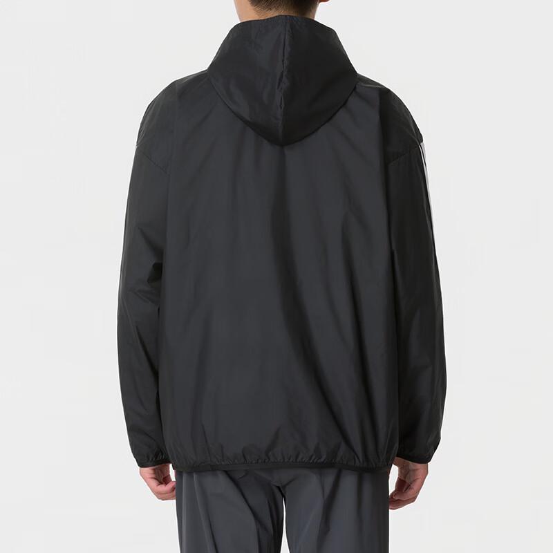 Adidas Men's Seasonal Sportswear Woven Hooded Mesh-Lined Jacket