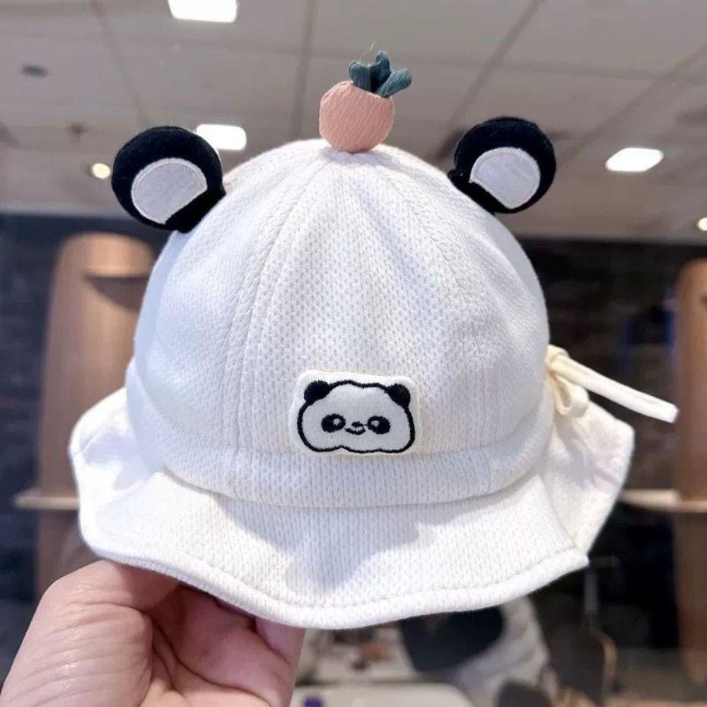 Cartoon Baby Hat Lightweight Sun Hat New Kids Fisherman Hat for Infants 3-12 Months