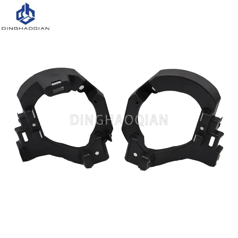 1 Set Led Fog Lights Headlight for Toyota Prado FJ150 LC150 2018 2019 2020 FogLamp Cover Grill Bezel Front Bumper Fog Light