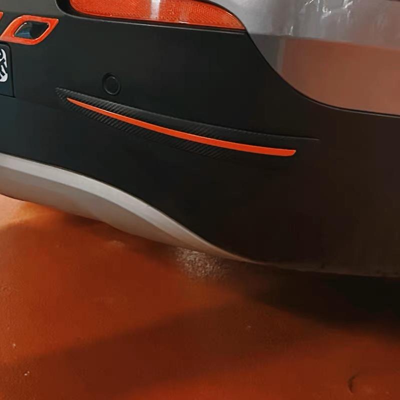 2 шт., защитная полоса для автомобильного бампера, защита углов, защита от царапин, лезвие для предотвращения столкновений, автоаксессуары