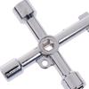 4 Way Utility Key For Electric Water Gas Meter Box Cupboard Cabinet Opening Key