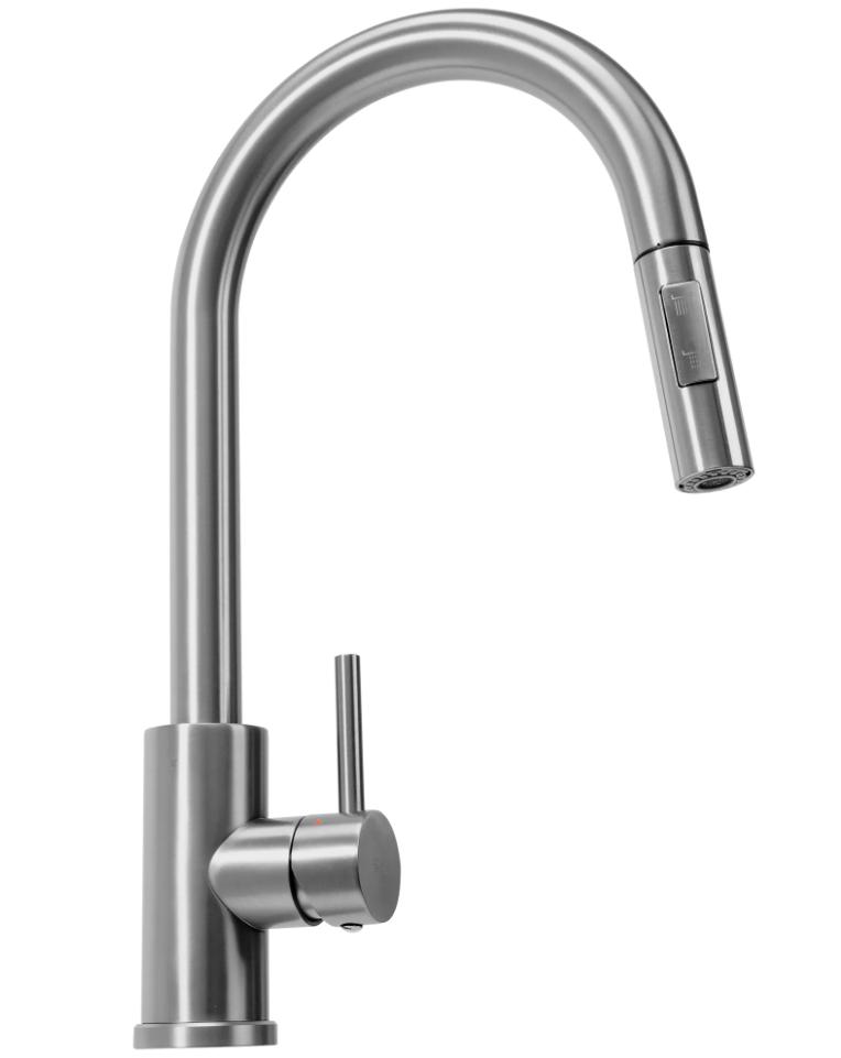 FRESH BRUSHED NICKEL KITCHEN FAUCET