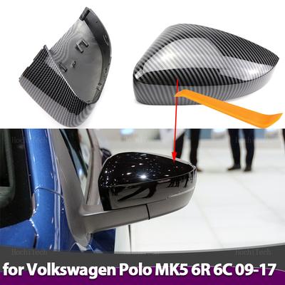 Замена крышки бокового зеркала заднего вида для Volkswagen VW Polo MK5 5 6R 6C 2009-2017