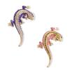 Lizard Diamond Brooch Metal Brooch Animal Rhinestone Brooch Clothing Accessories Fashion Pin