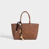 High-end Handheld Woven Bag for Women 2025 New Trendy Fashion Versatile Commuting Shoulder Crossbody Bag