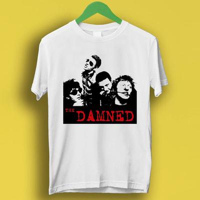 The Damned New Rose Виниловая Обложка Музыкальное Издание Подарочная Футболка P2137