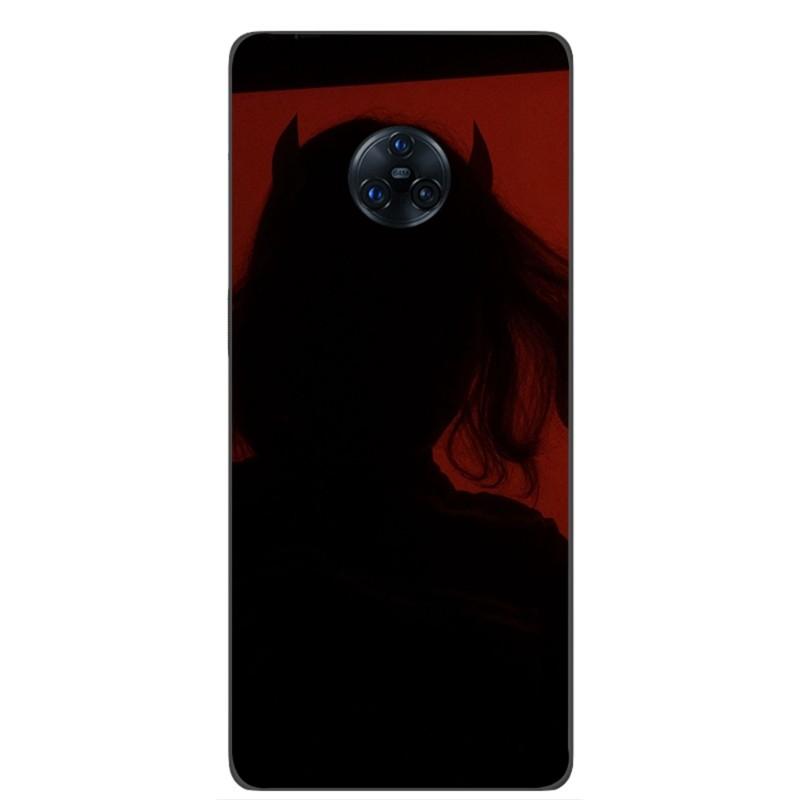Сексуальный женский чехол для телефона с дьяволом для VIVO Y95 Y93 Y31 Y20 V19 V17 V15 Pro X60 NEX, мягкий черный чехол для телефона