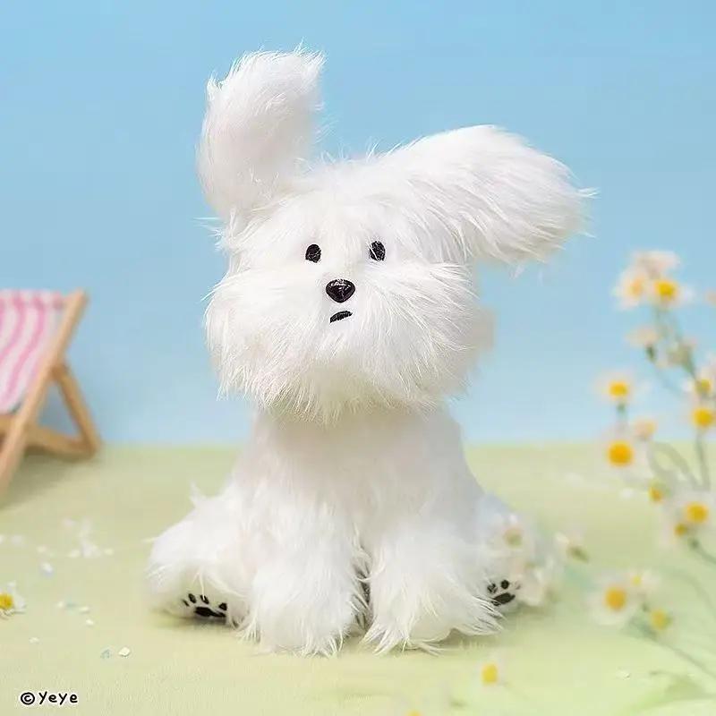 25/35CM Kawaii Long Haired Puppy Plush Toy Cute Cartoon Soft Stuffed Animal Dog Doll Pillow Kids Toy Birthday Gift