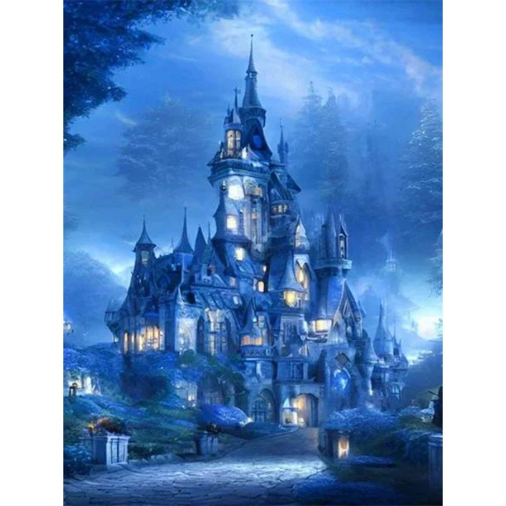 DIY полная круглая алмазная живопись вышивка крестиком 3D милый котенок животное сцена домашний деко художественное здание алмазная живопись 5d алмазная живопись