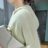 Женский норковый свитер с капюшоном Повседневный Удобный Теплый Зимний Пуловер