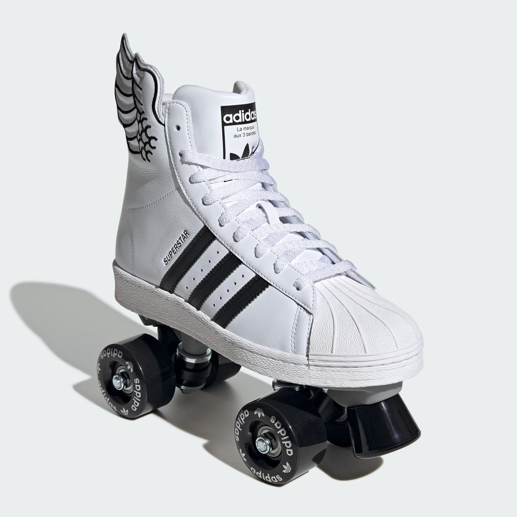 adidas Superstar 82 Skate Джереми Скотт Крылья Белый Черный (Женский)