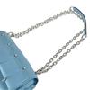Michael Kors SOHO Shoulder Bag leather blue Women 30T1S1SL7Y Used