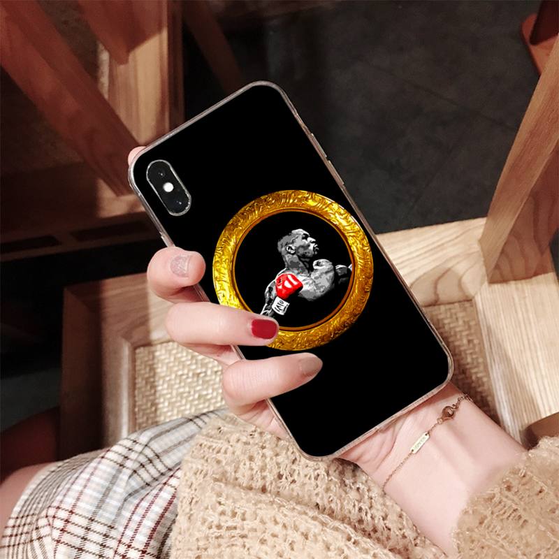 MaiYaCa Чехол для телефона Майк Тайсон Боксер Мужчина для iPhone 11 12 13 mini pro XS MAX 8 7 6 6S Plus X 5S SE 2020 XR