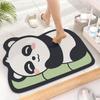 Super Absorbent Bathroom Floor Mat Anti-slip Bathroom Mat Soft Bath Mat Cartoon Non-slip Mud Toilet Pad