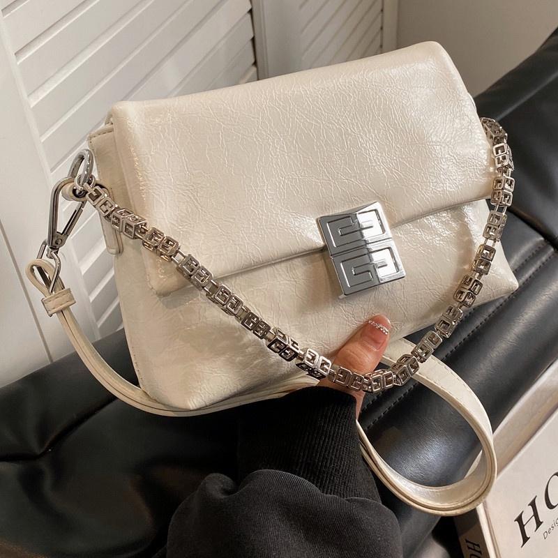 IELGY Simple Fashion Bag, Chain One Shoulder Korean Version Messenger Bag