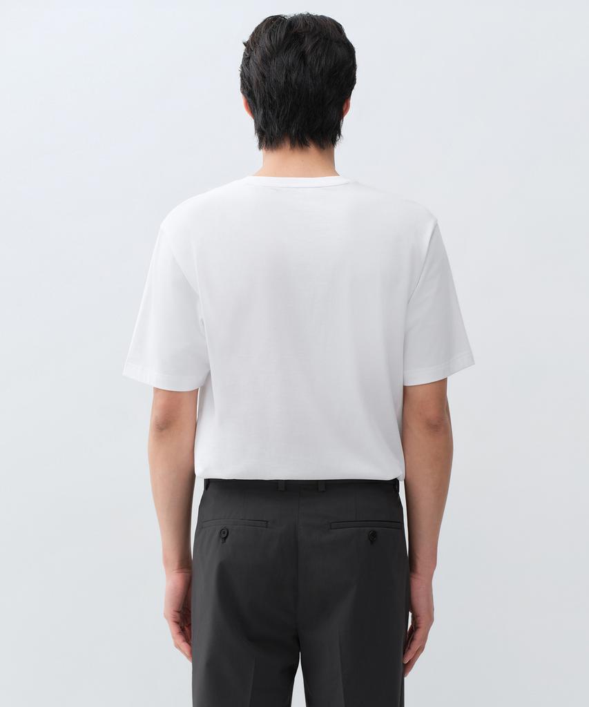 MUSINSA STANDARD [Cooltandard] Regular Crew Neck T-Shirt [White]