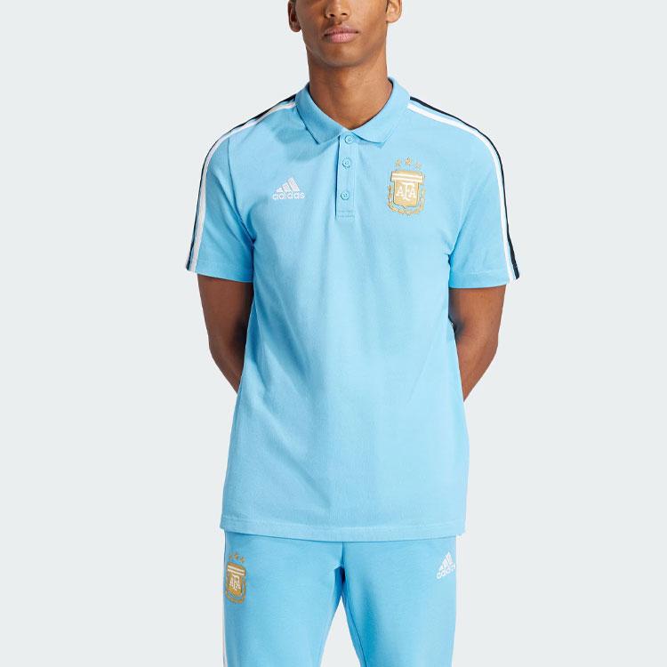adidas Аргентина Команда Аргентина ДНК Поло Мужское Синее IU2140
