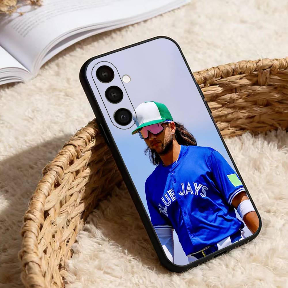 B-Bo Bichette B-Baseball Phone Case For Samsung Galaxy A13,21s,22,31,32,52,53,71,72,73,Soft Black Cover