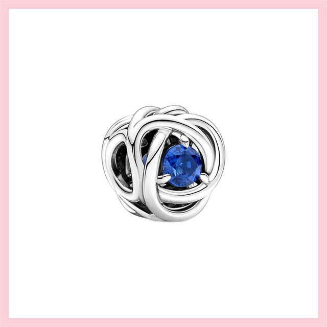 Бусины из стерлингового серебра 925 пробы с кубическим цирконием, подвески "Всевидящий глаз", подходят к оригинальному браслету, ювелирные изделия