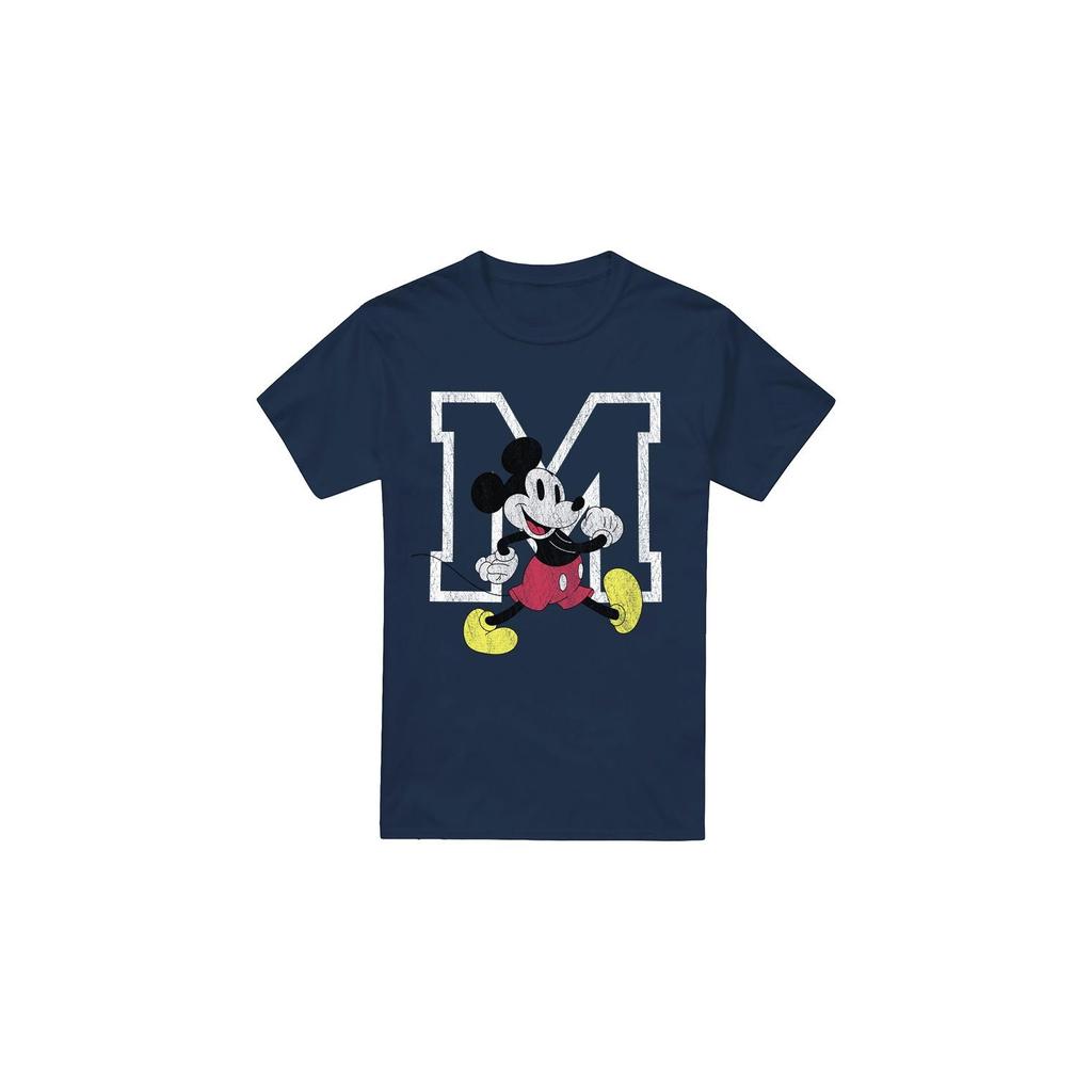 Disney Mens Mickey Mouse Classic Walk T-Shirt