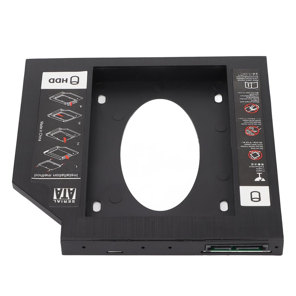 Отсек для HDD Caddy General 12,7 мм 2,5 дюйма SATA к SATA 2-й HDD SSD Лоток для жесткого диска Крышка для ноутбука CD DVD