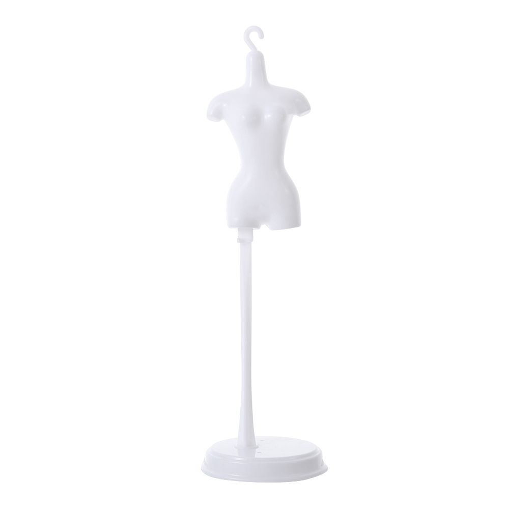 Mini House Clothes Hanger Doll Dress Support Display Holder Mannequin Model Stand Hangers