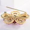 Flower Rhinestone Brooches Womens Fashion Crystal Brooch Pin Accessories Jewelry