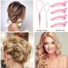 10Pcs New Hair Styling Comb Set Plastic Triple Teasing Comb Braid Tool Teasing Hair Brush