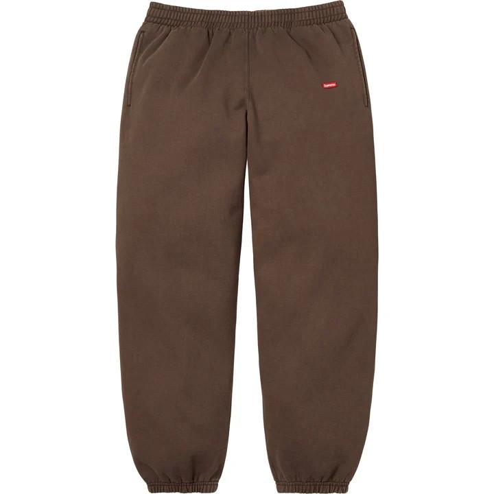 Supreme Small Box Sweatpant Brown