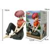 НОВИНКА В НАЛИЧИИ 10 см Ranma 1/2 Тэндо Аканэ Ранма ПВХ Аниме Фигурка Периферия Каваи Сидячие Игрушки Настольные Украшения для Автомобиля Модель Подарки