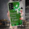 Creative Mahjong Phone Case For Samsung Galaxy A12 A22 A32 A52 A72 A02S A51 A50S A71 A70 A31 A20S Note 20 Ultra S10 A10S Galaxy
