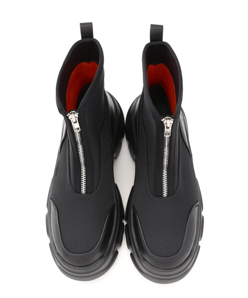 Direct Store Limited FRONT ZIP BOOTS Front Zip Boots M 010 Black [Avirex] Women's 783-4291701