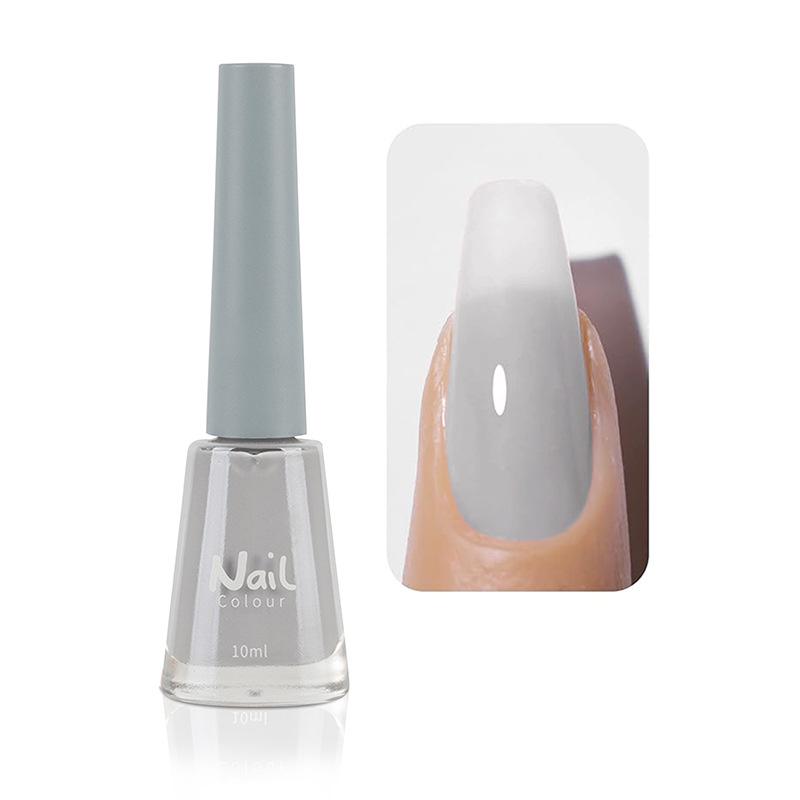 Масляный лак для ногтей Не отслаивающийся Не требующий сушки Быстросохнущий Стойкий Телесный цвет Прозрачный Салонный Полный набор лаков для ногтей