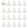10/20 Pcs Garden Cloche Clear Mini Greenhouse with Rotatable Vent Reusable Plant Protector for Outdoors Plants Frost Freeze Protection