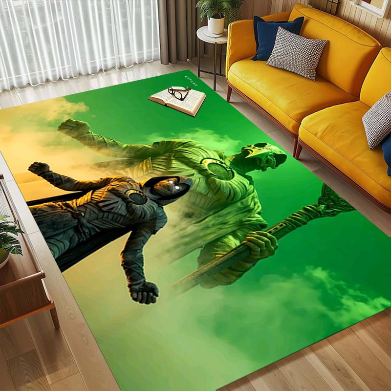 Alien Invasion Carpet Rug for Bedroom Living Room Home Sofa Decoration,Office Home Decor Game Large Decor Floor Mat