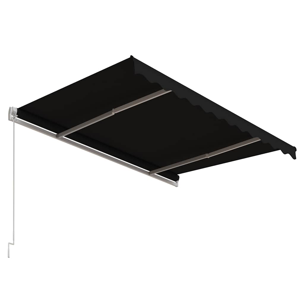 vidaXL Markise Automatisch Einziehbar 300x250 cm Anthrazit