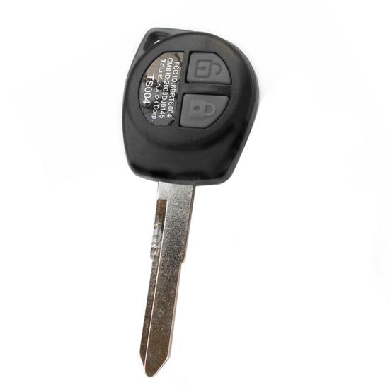 2 Buttons 434Mhz 46 Chip Replacement Fob Remote Car Key For Suzuki With Blade