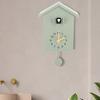 Bird House Wall Clock Bird Voice Call Nordic  Bird House Pendulum Wall Hanging Clock for Office