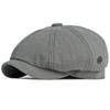 Ht4022 Berets 2022 Octagonal Newsboy Cap Men Women 100 %Cotton Beret Hat Spring Summer Male Female Beret Cap Hats For Men Women