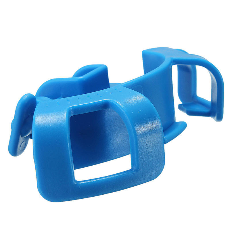 Аквариумная фильтрация, водопровод, фильтр, держатель шланга для крепления трубки, аквариума, синий