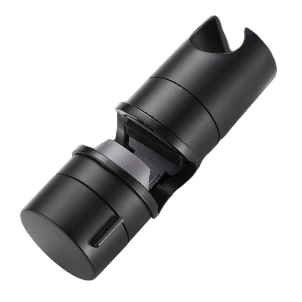 Хромированный АБС Держатель-слайдер для душевой штанги Регулируемый кронштейн для штанг 18 мм и 25 мм