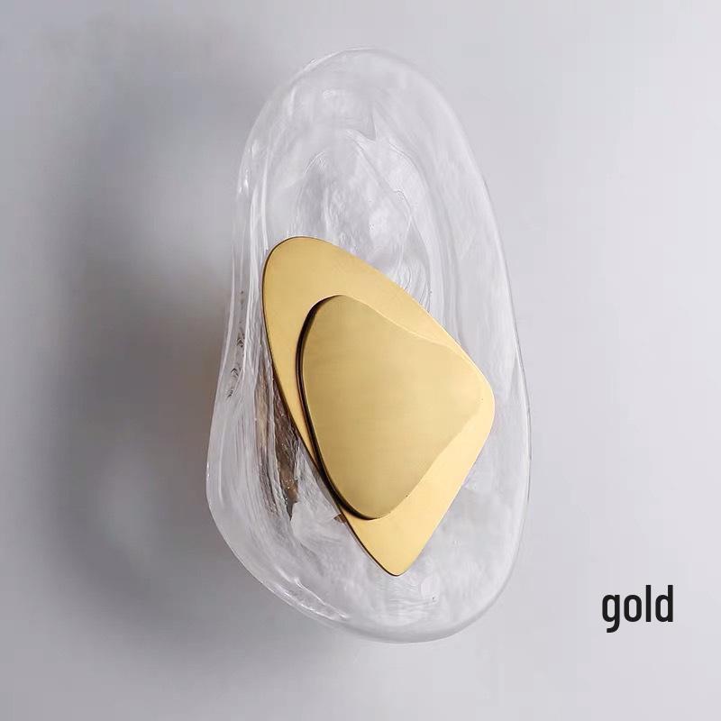 Современный стеклянный настенный светильник в скандинавском стиле - Элегантный и креативный дизайн для гостиной или спальни.
